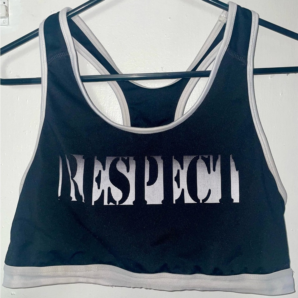 Danskin B/W Sports Bra